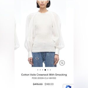 3.1 Phillip Lim White Blouse